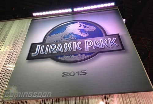 Jurassic Park IV Licensing Expo banner