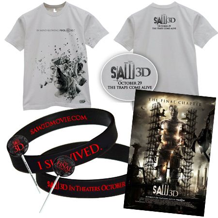 Saw 3D Giveaway