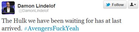 Seth Green The Avengers Tweet