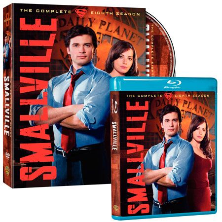 Smallville: The Complete Eight Season DVD and Blu-ray