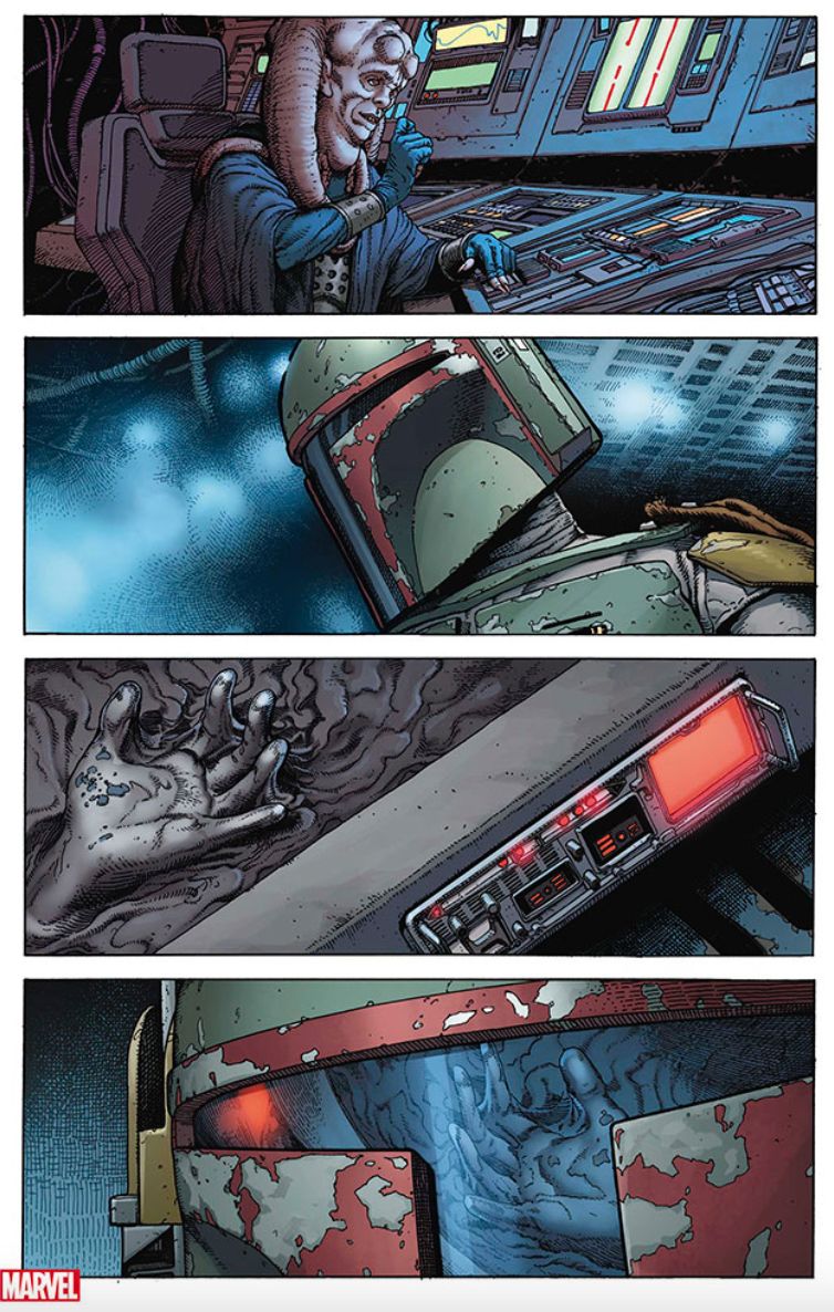 War of the Bounty Hunters Comic Reveals Boba Fett's Journey Between ...