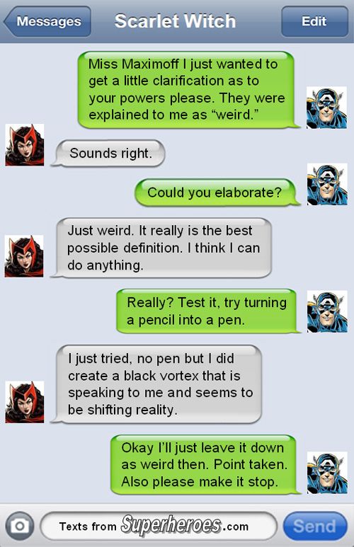 Avengers: Age of Ultron Superhero Text 5