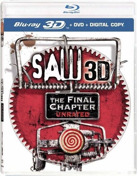 Saw 3D 3D Blu-ray artwork
