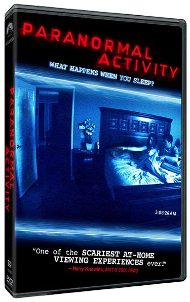 Paranormal Activity DVD Art