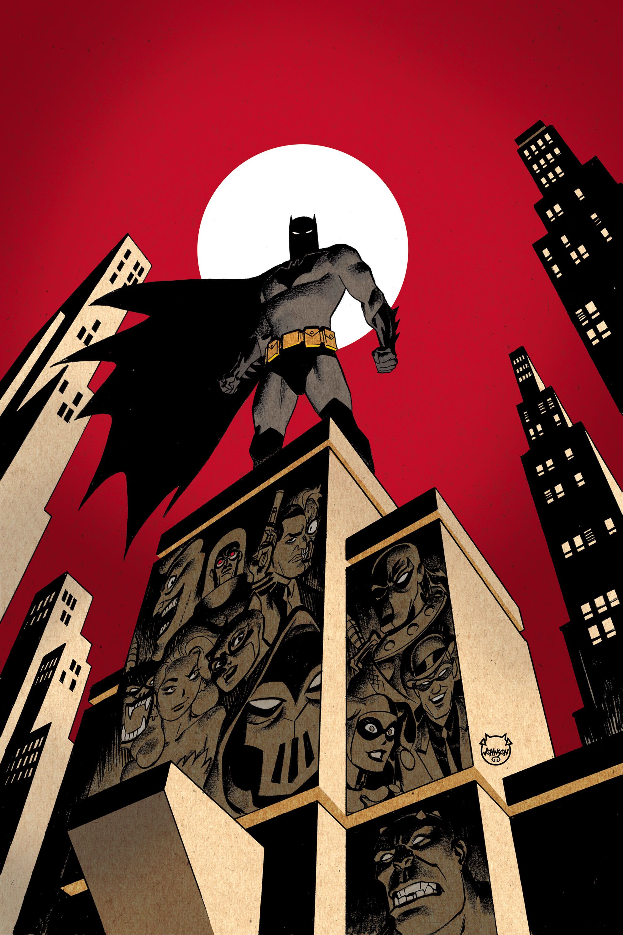 Batman The Animated Series Comic Book Cover