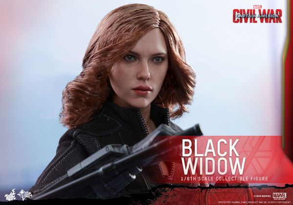 Captain America Civil War Black Widow Hot Toys Figure 2