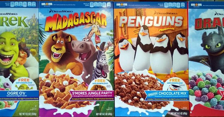 Penguins of Madagascar Cereal