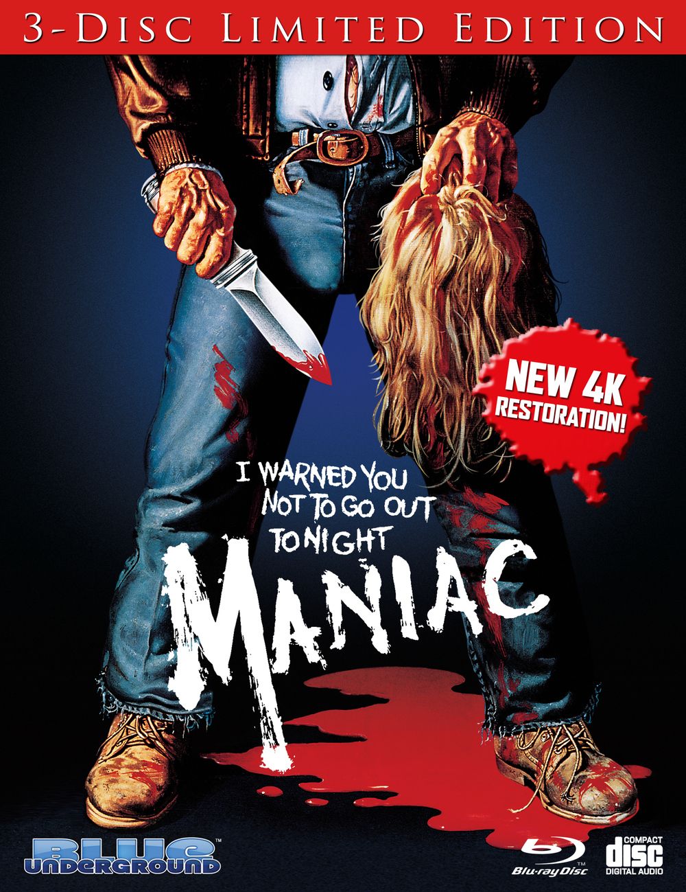 Maniac 4K Blu-ray Anniversary