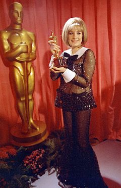 Barbara Streisand wins Best Actress in 1968 for Funny GirlStreisand won her first Oscar for Best Actress in Funny Girl (1968), and was nominated again in 1973 for her lead performance in The Way We Were. She was also nominated for producing the Best Picture nominee The Prince of Tides (1991), which she also directed, and for co-writing the original song I Finally Found Someone from The Mirror Has Two Faces (1996).