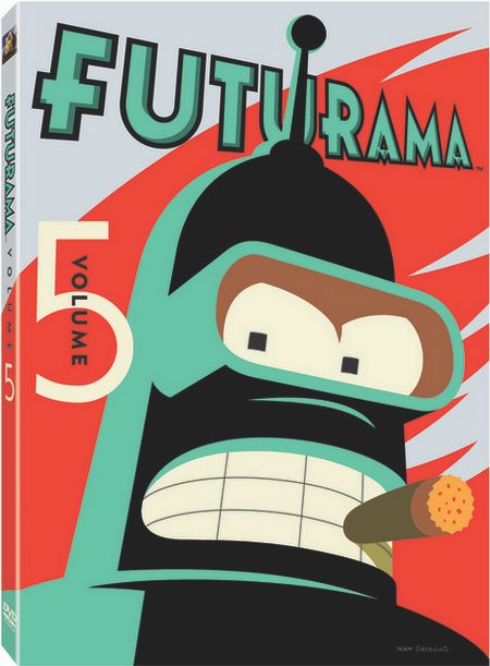 Futurama Volume 5 Blu-ray artwork