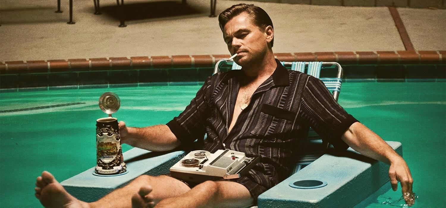Once Upon a Time in Hollywood Leonardo DiCaprio Pool image