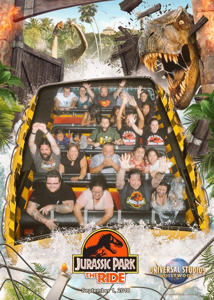 Jurassic Park The Ride last day Universal Studios Hollywood #2