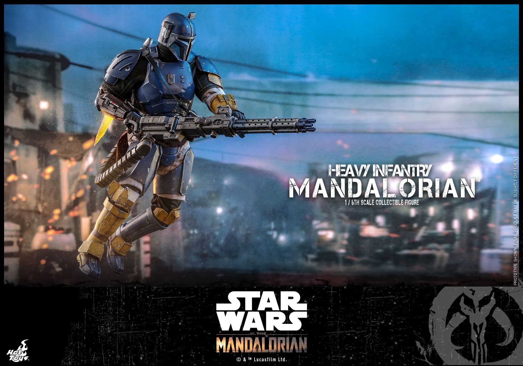 The Mandalorian Heavy Infantry Hot Toys #5