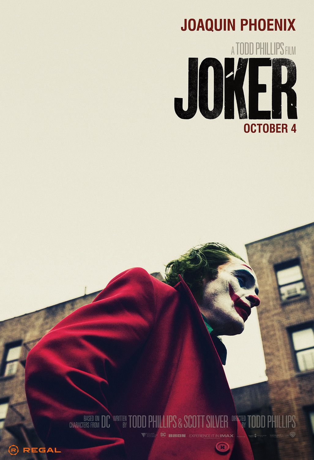 Joker movie Regal Cinemas poster
