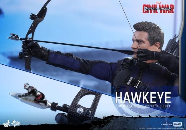 Captain America Civil War Hawkeye Toy Photo 1