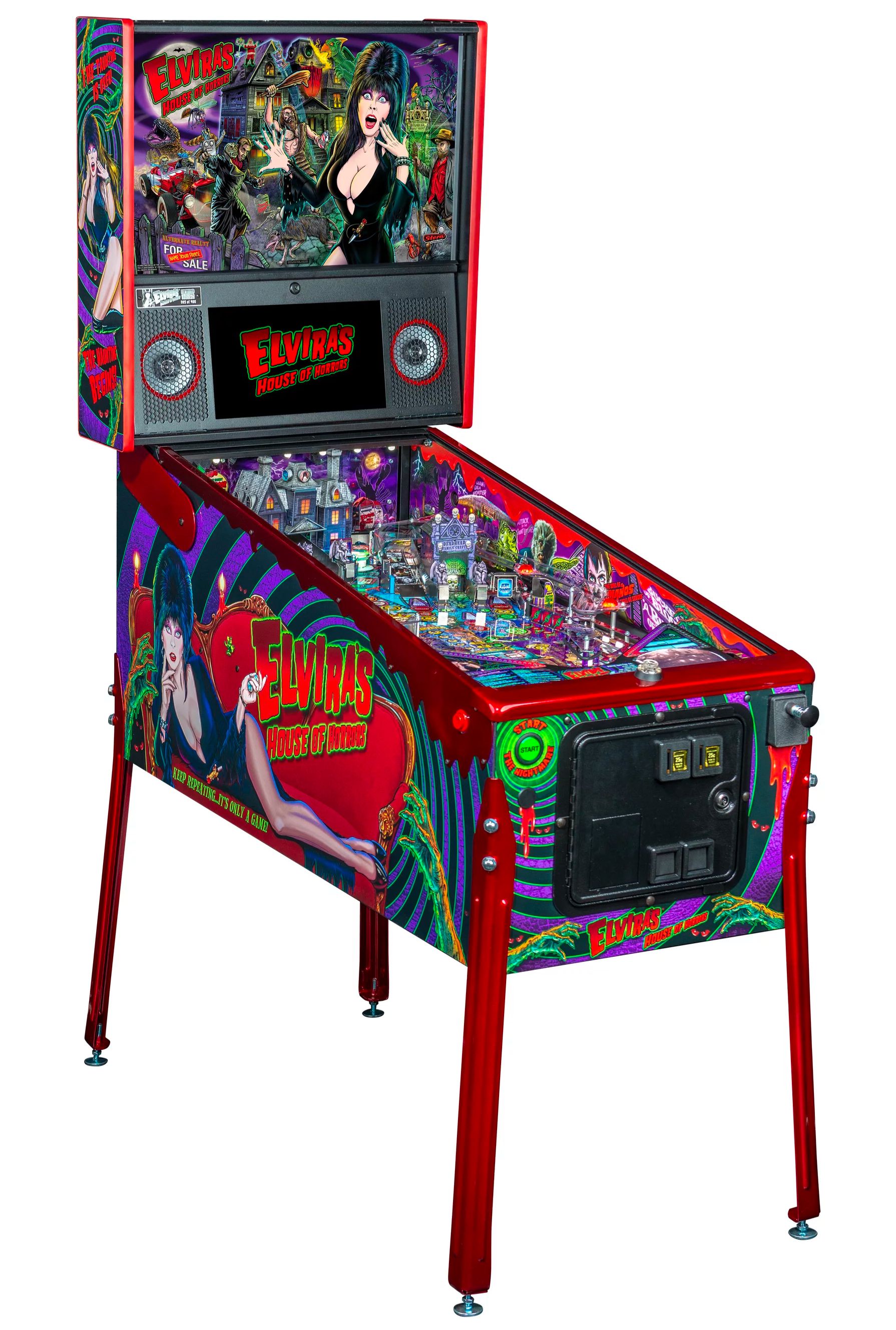 Elvira's House of Horrors Pinball machine by Stern #17