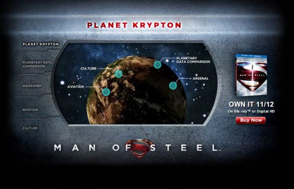 Man of Steel Krypton Viral Website Photo 1