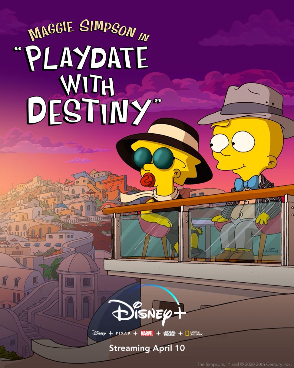 The Simpsons Short Maggie Simpson Playdate With Destiny