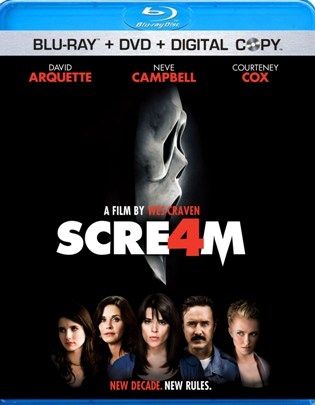 Scream 4 DVD artwork