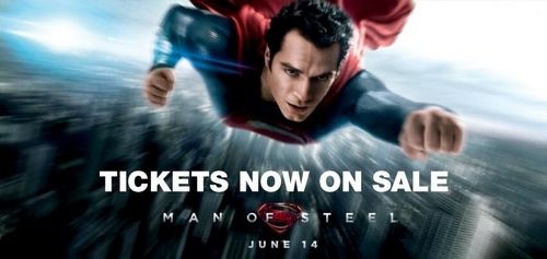 Man of Steel Movie Tickets Photo