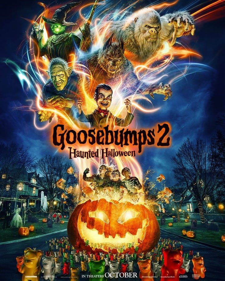 Goosebumps 2 Haunted Halloween Poster