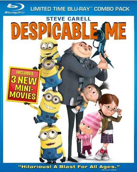 Despicable Me Blu-ray artwork