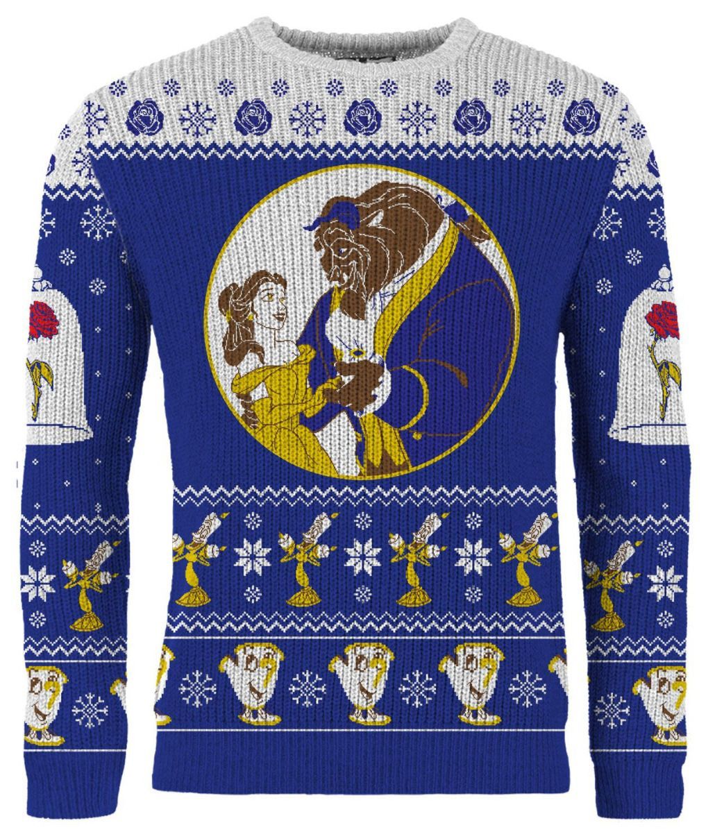 Beauty and the Beast Ugly Christmas Sweater photo