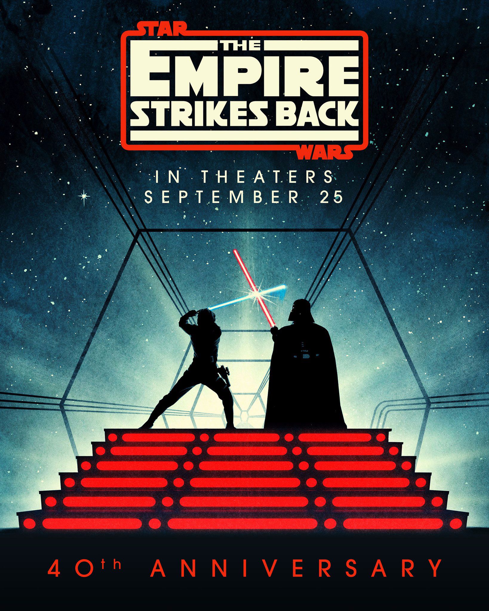 The Empire Strikes Back 40th Anniversary Poster