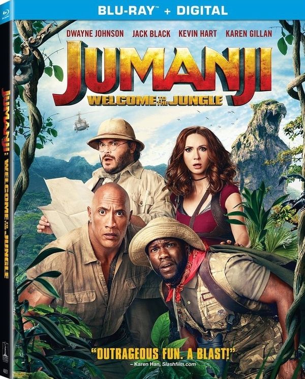Jumanji Blu-ray Artwork