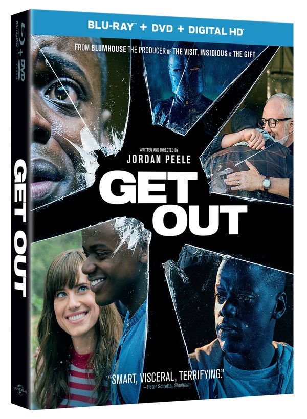 Get Out Blu-ray Artwork