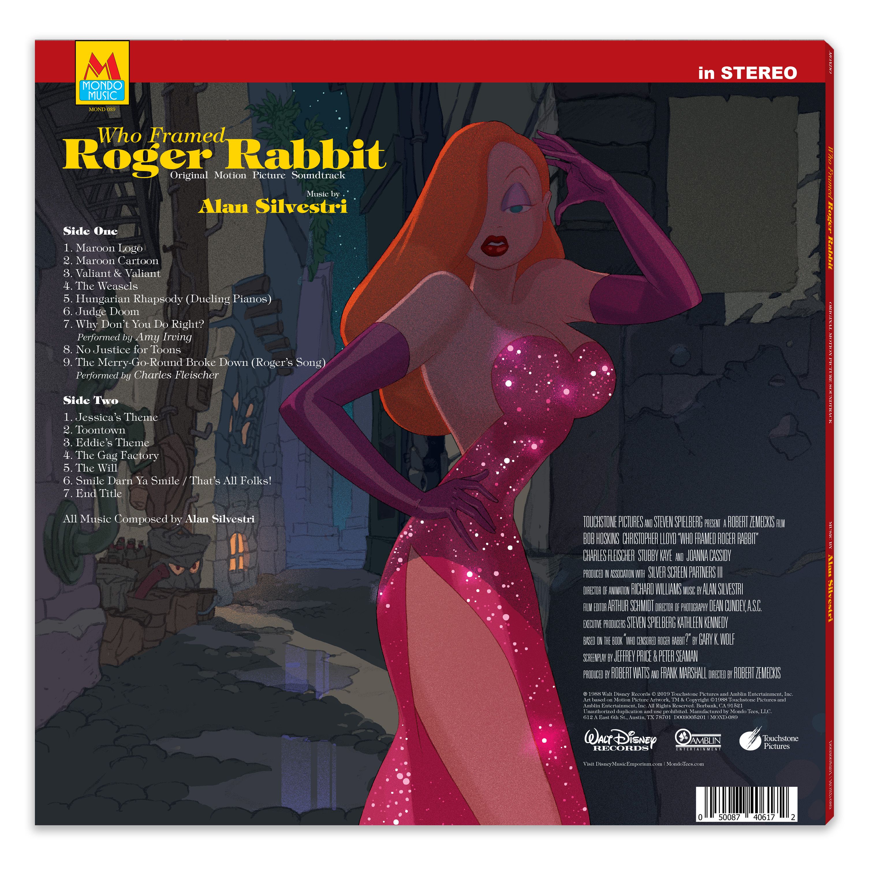 Who Framed Roger Rabbit Vinyl Mondo Comic-Con Exclusive