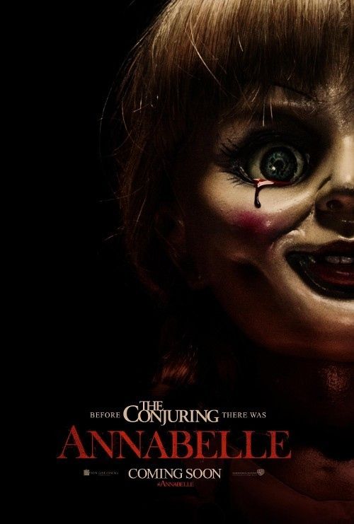 The Conjuring Doll Cries Tears of Blood in New Annabelle Poster