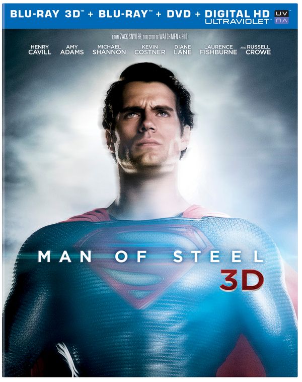 Man of Steel Blu-Ray 3D and DVD Arrive November 12th!