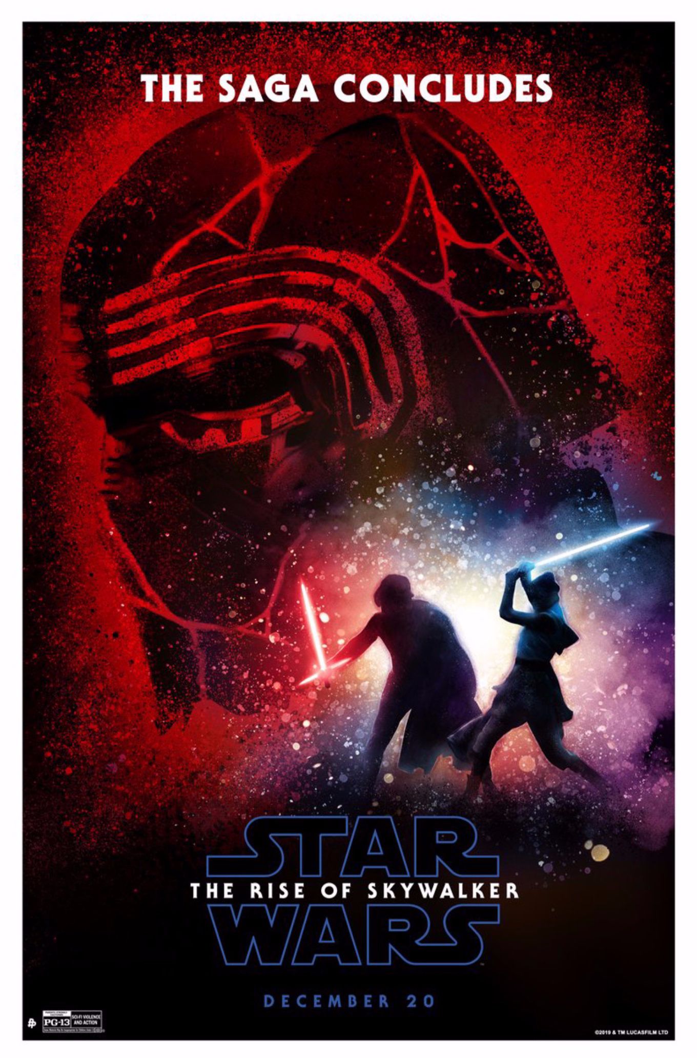 The Rise of Skywalker Poster Revenge of the Jedi Tribute