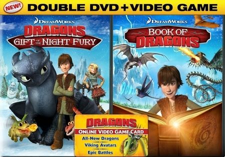 DreamWorks Dragons DVD artwork