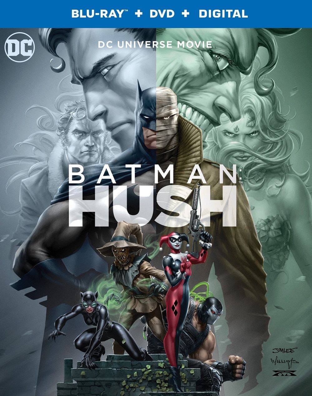 Batman: Hush 4K Blu-ray cover art