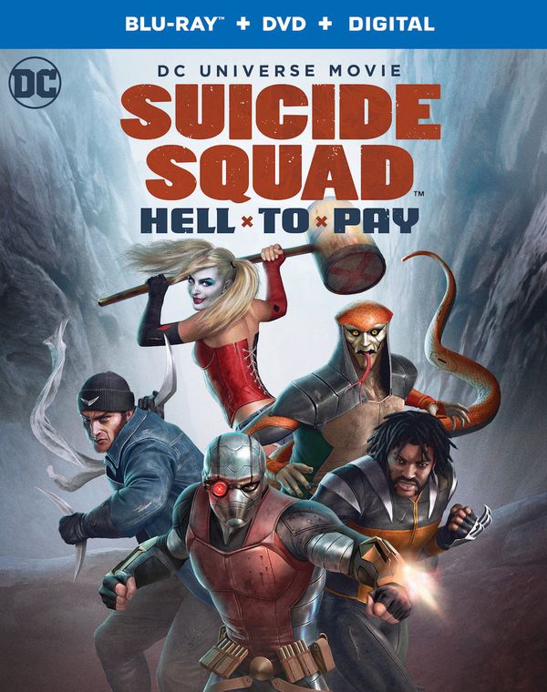 Suicide Squad DVD Artwork