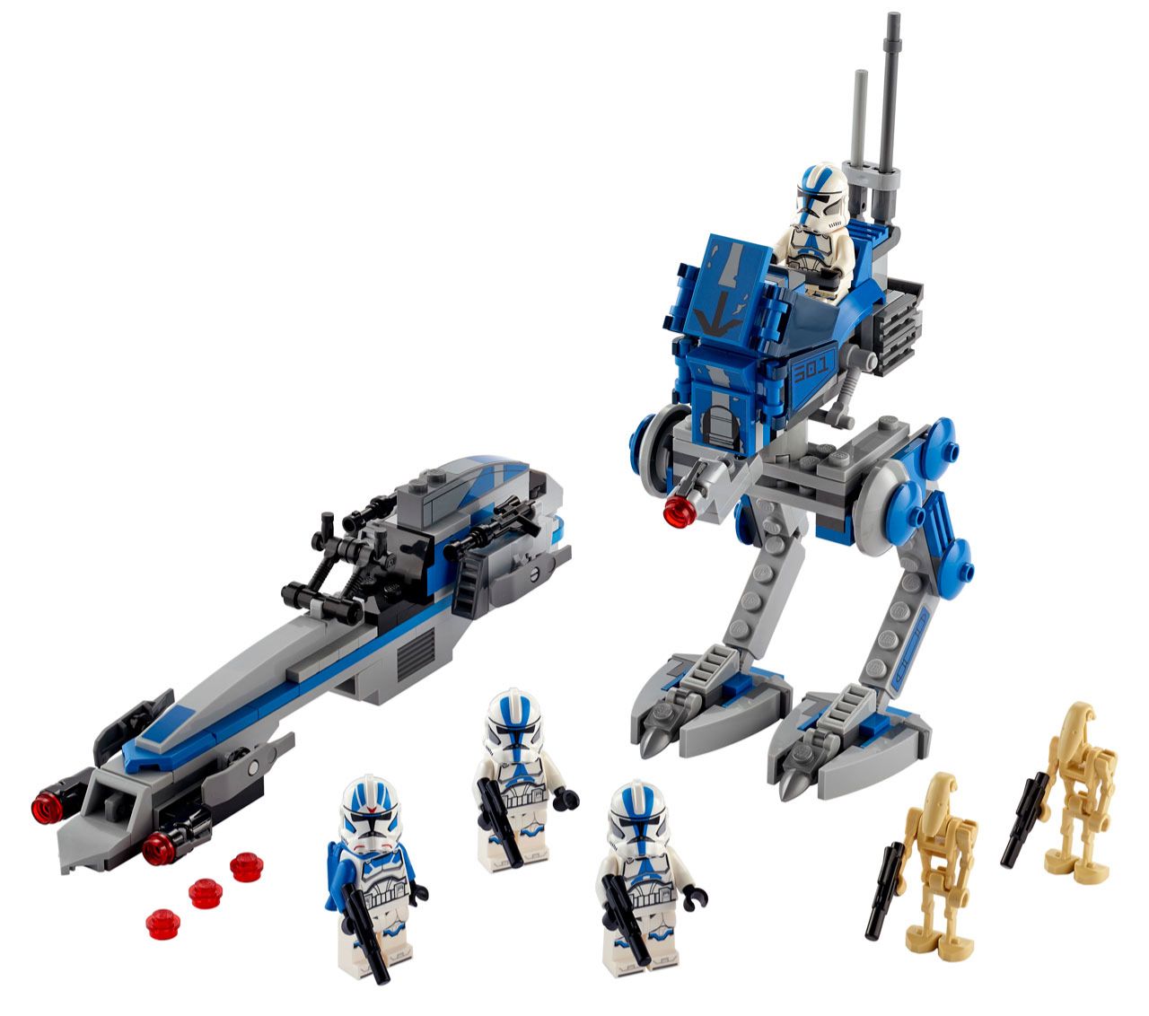 501st Legion Clone Trooper Lego Set Photo 1