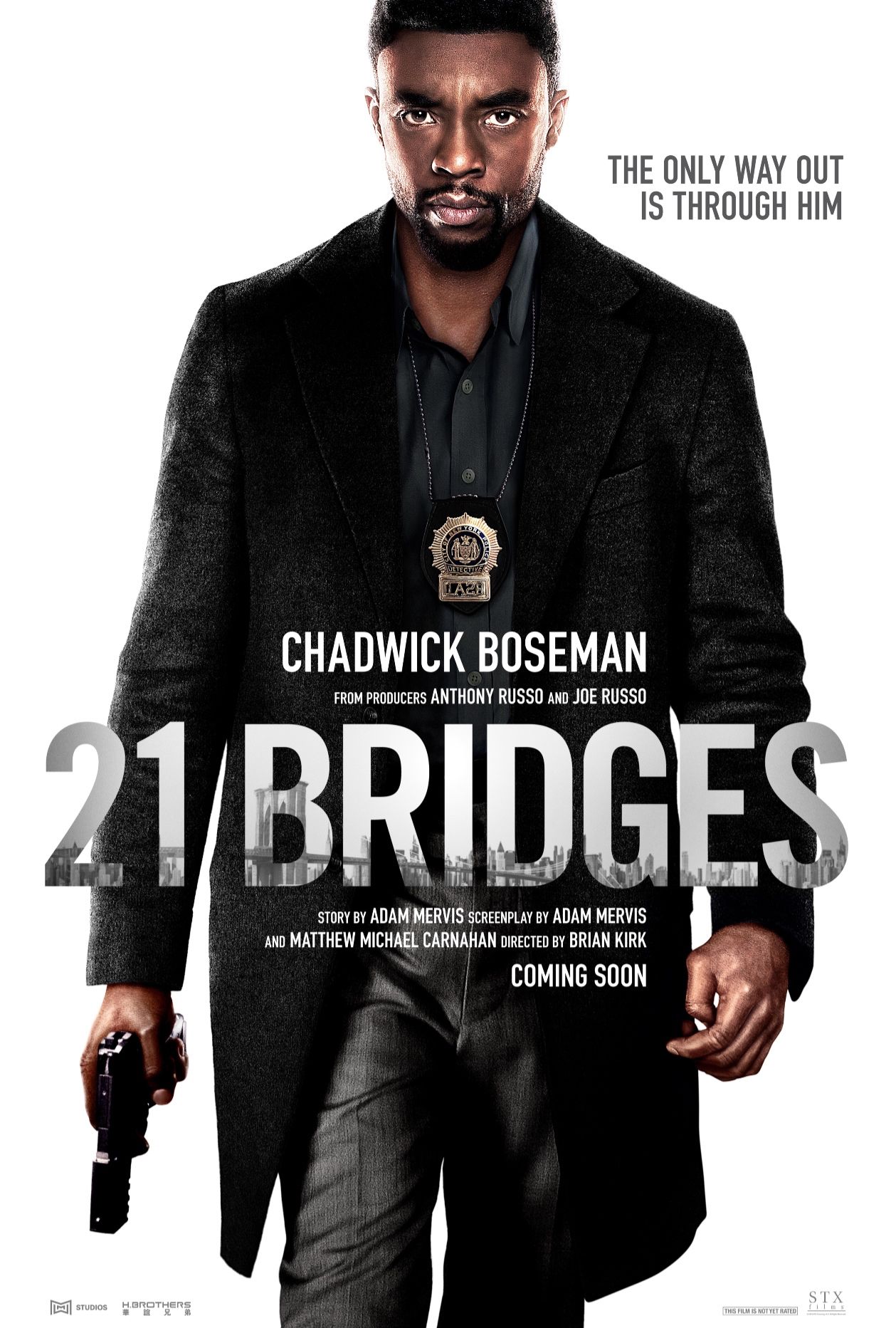 21 Bridges payoff poster