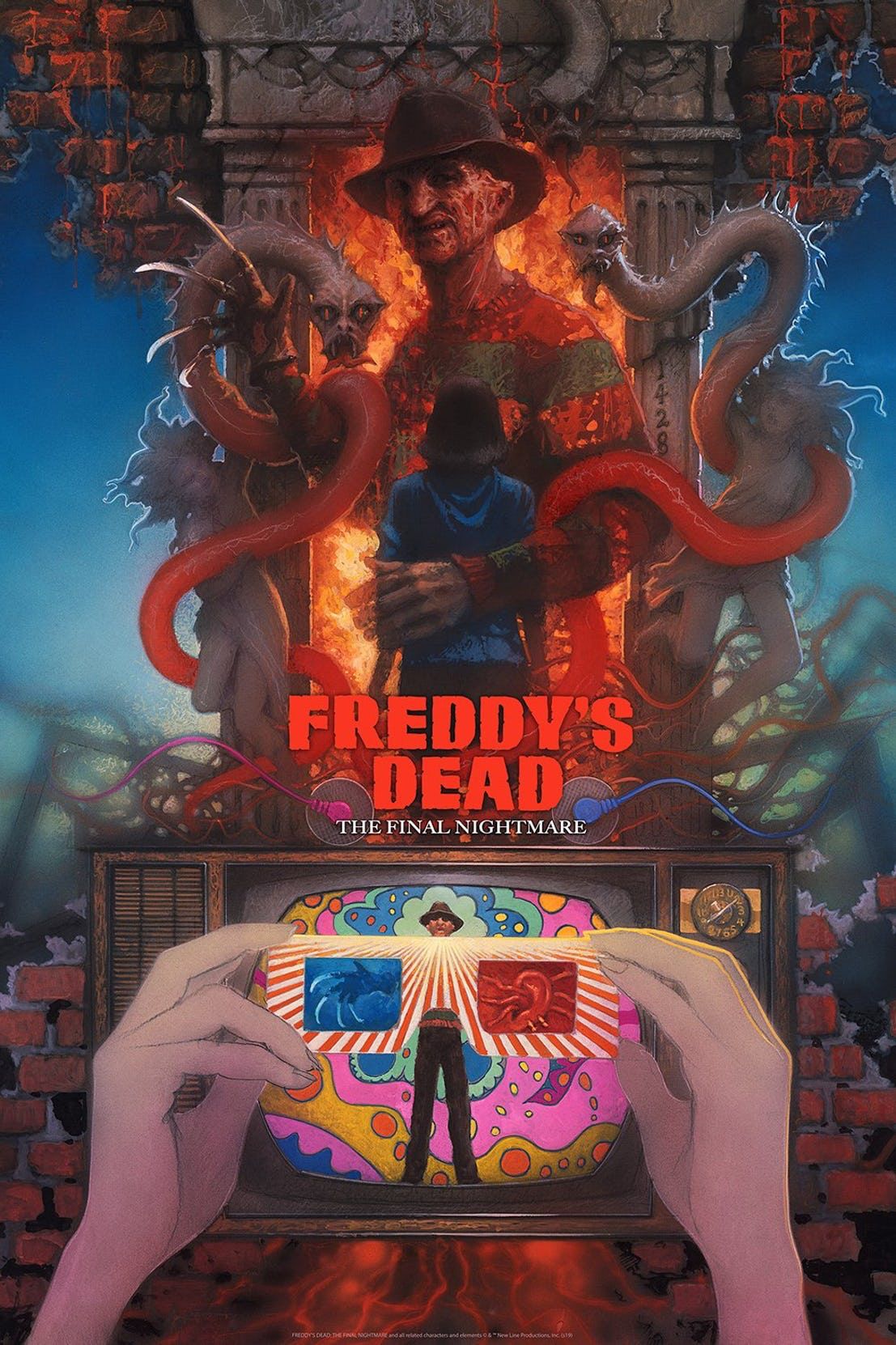 Freddy's Dead poster Matthew Peak