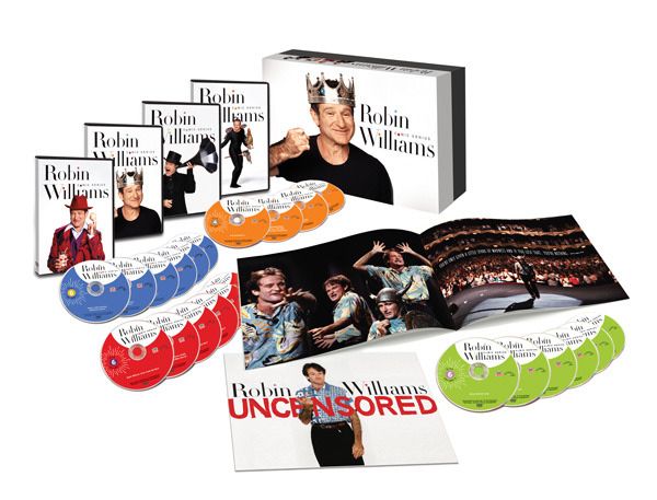 Robin Williams Comedic Genius DVD box set