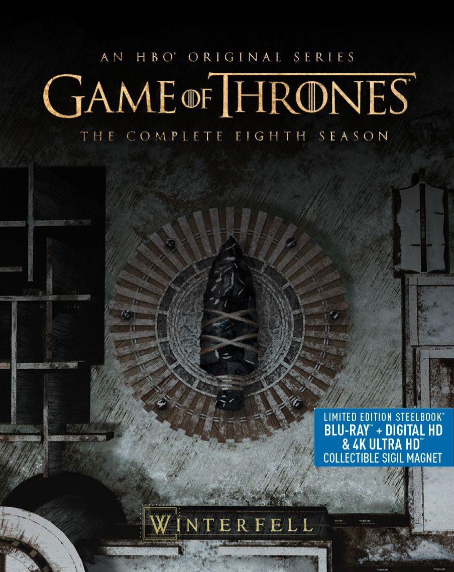 Game of Thrones Season 8 DVD Steelbook