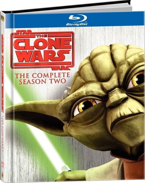 Star Wars: The Clone Wars: The Complete Second Season Blu-ray artwork