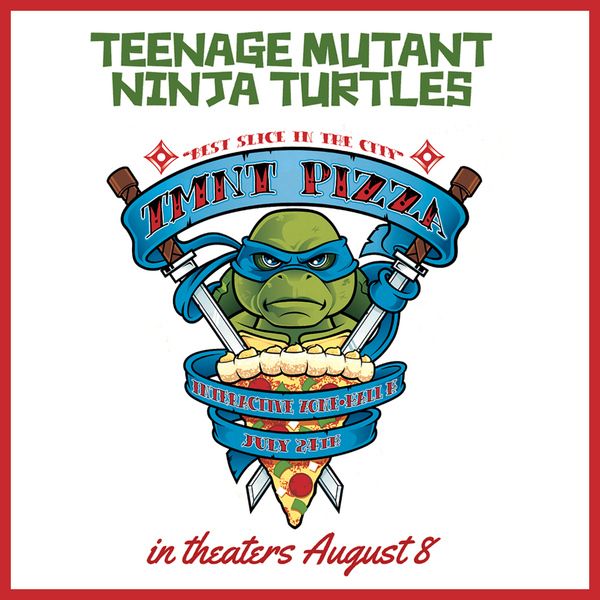 Teenage Mutant Ninja Turtles Pizza Comic-Con