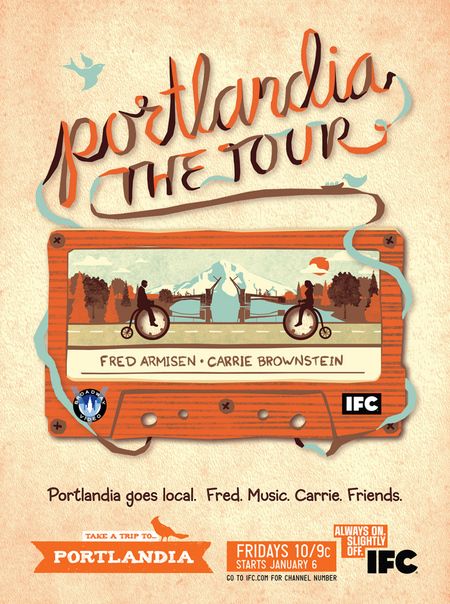 Portlandia the Tour Poster