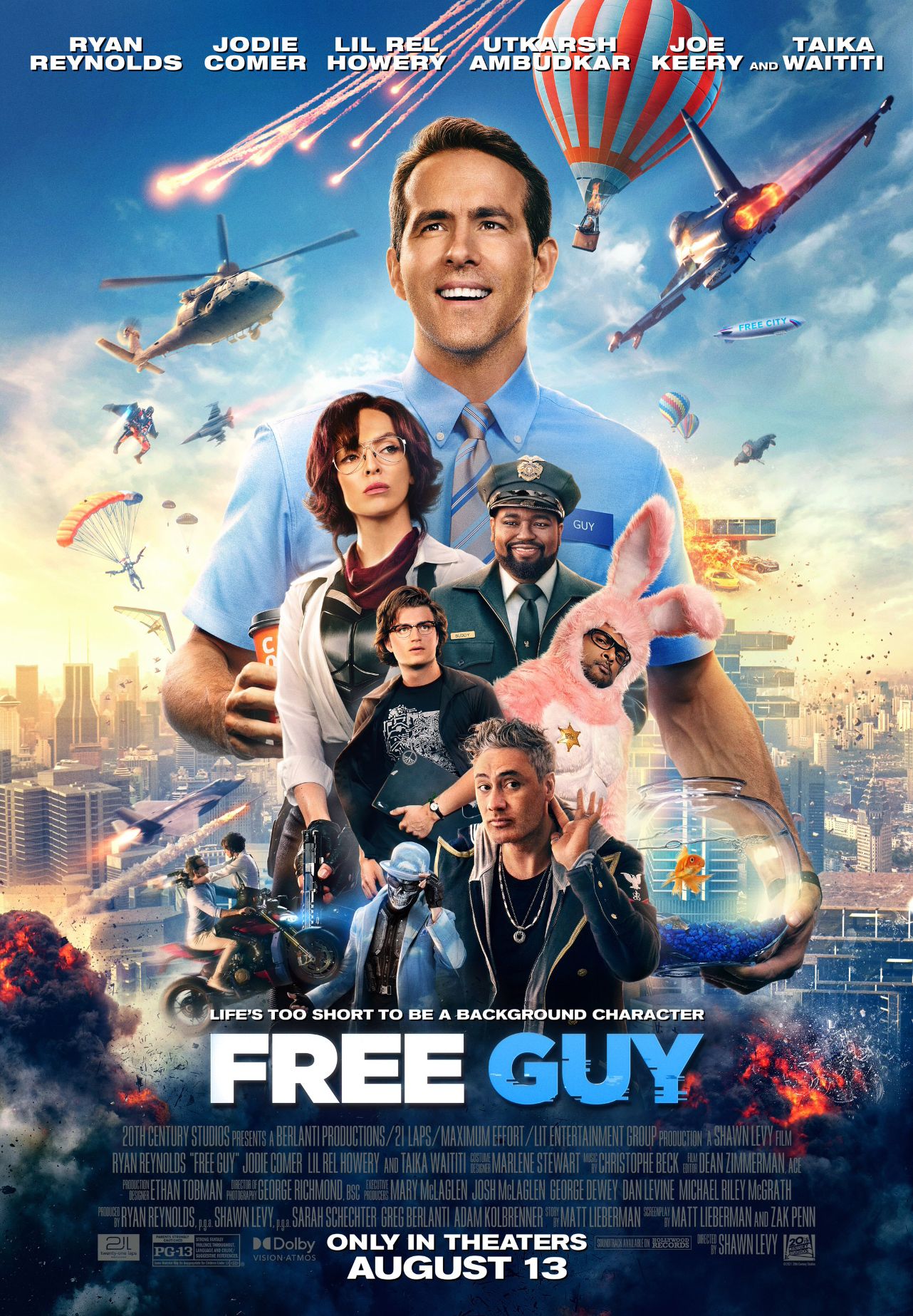 Free Guy Final Poster