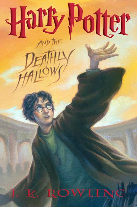 Harry Potter and the Deathly Hallows Front and Back Book Cover Revealed