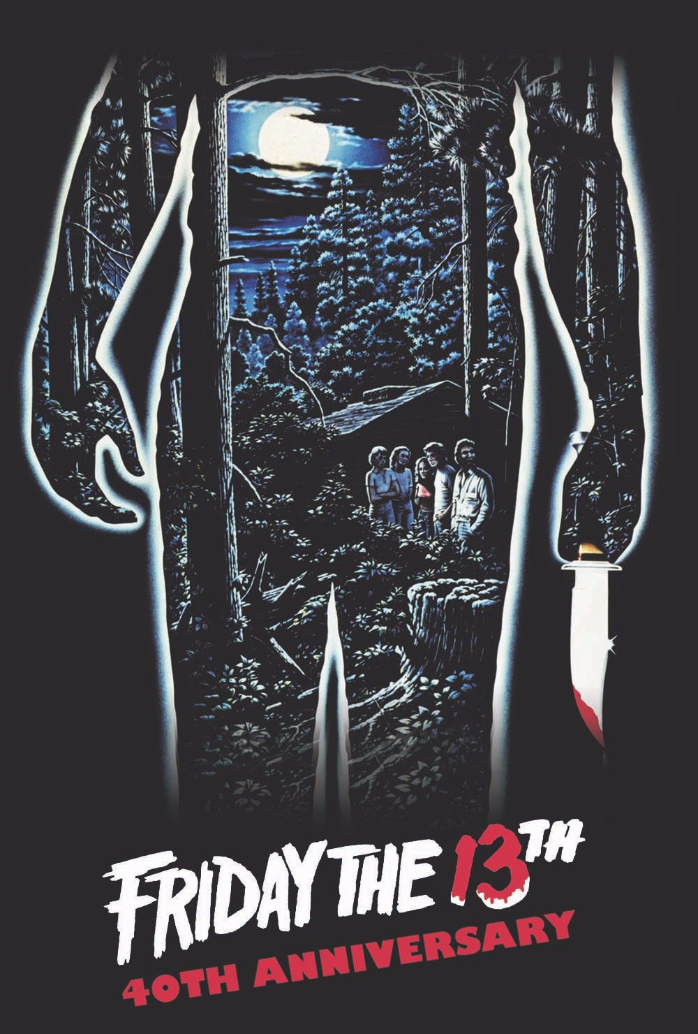 Friday the 13th 40th Anniversary Rerelease poster