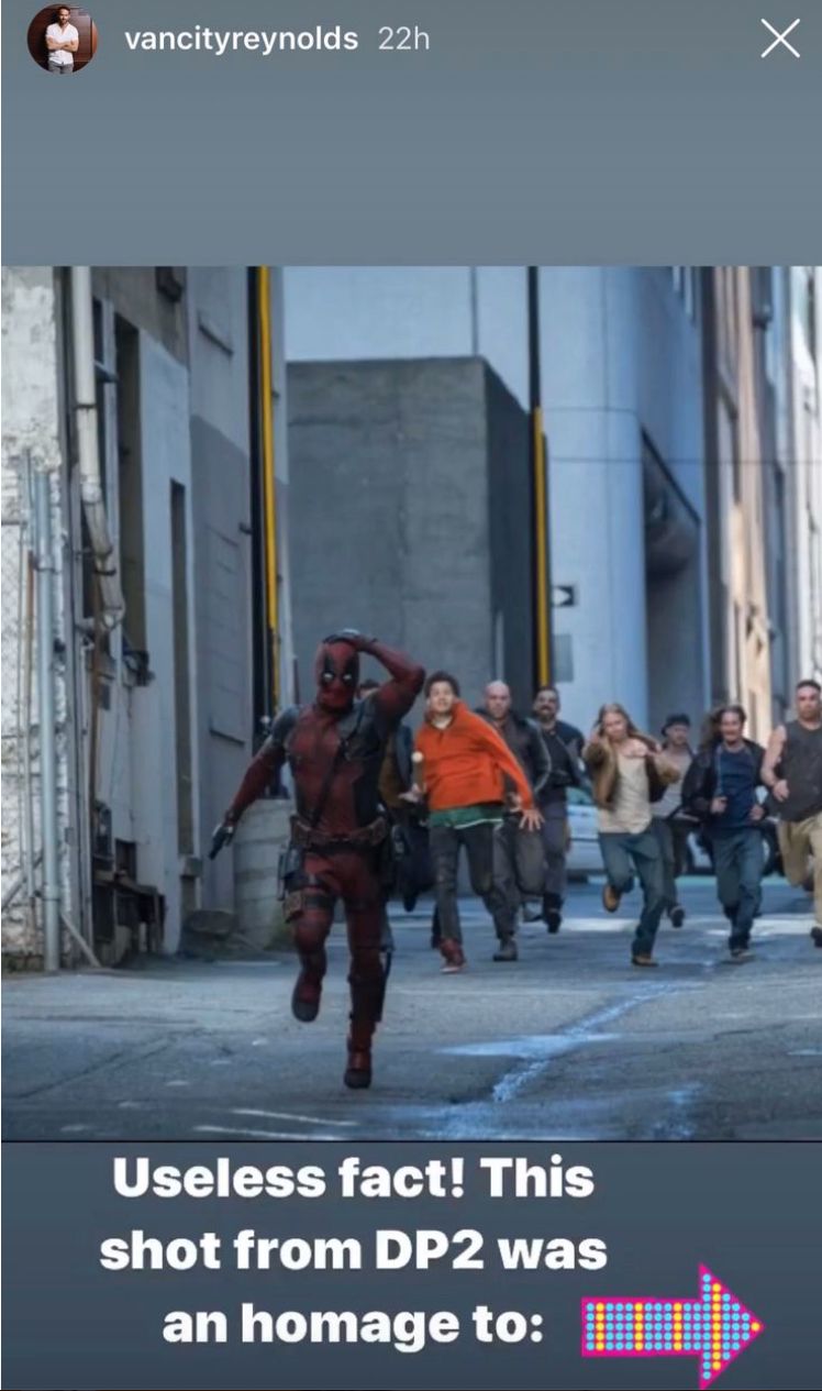 Indiana Jones Easter Egg Hiding in Deadpool 2 Pointed Out by Ryan Reynolds