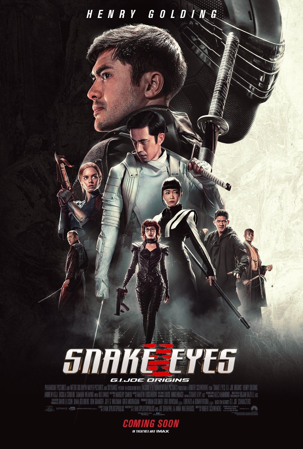 Snake Eyes IMAX poster